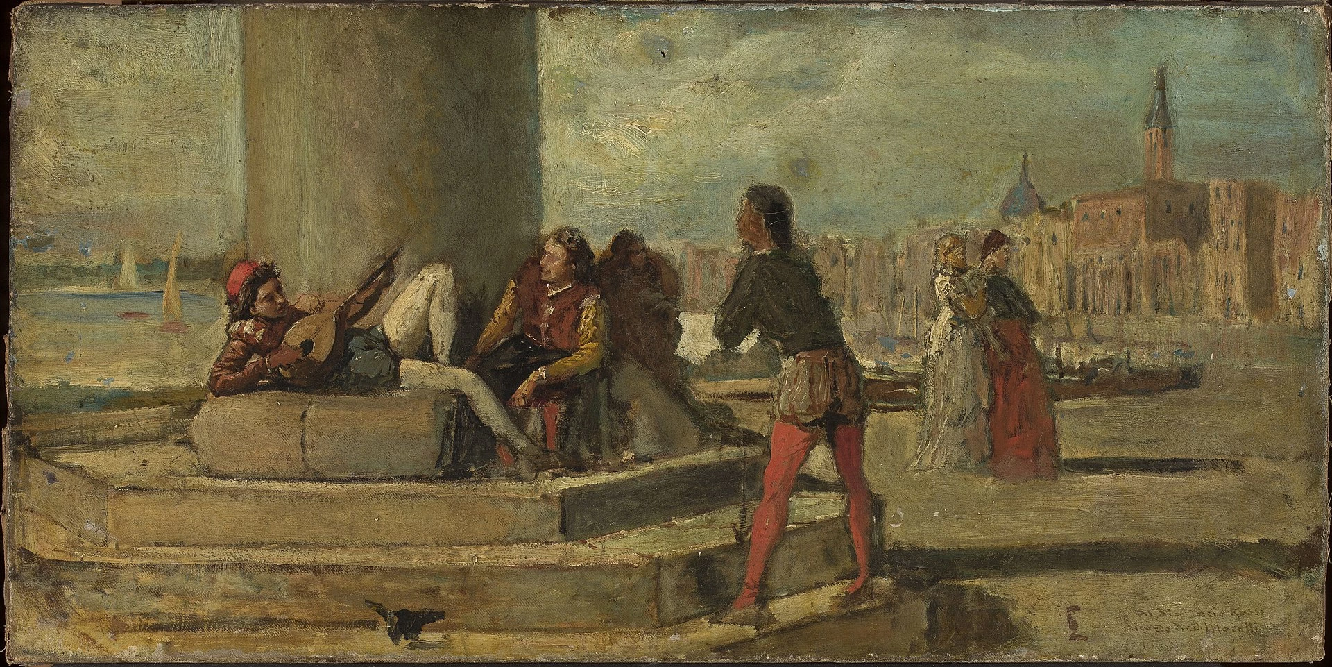 Scena di genere a Venezia - Museo Nazionale di Varsavia